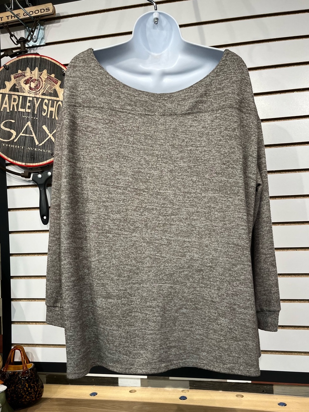 Cable & Gauge soft knit top size 1X - Picture 6 of 10